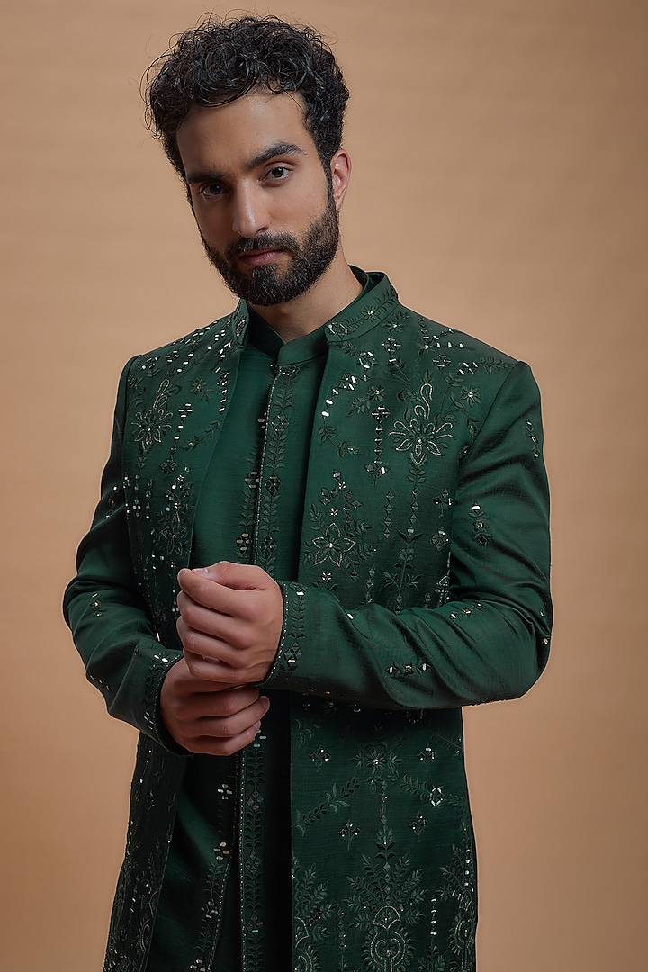 LIGHT GREEN INDOWESTERN SET