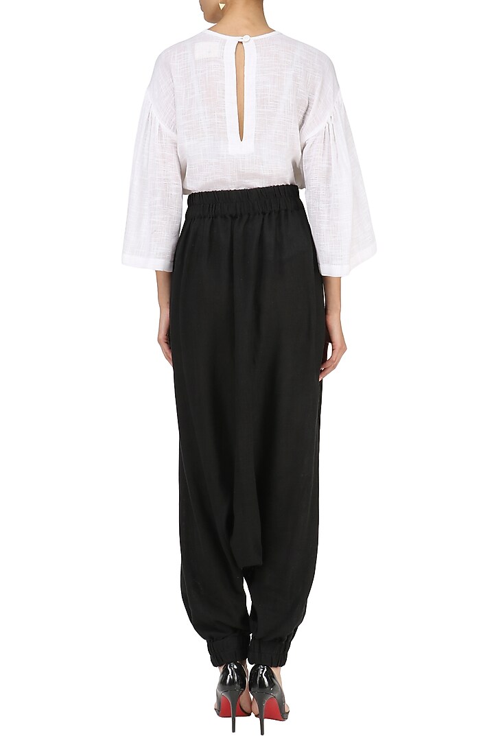 Black harem pants available only at Pernia's Pop Up Shop.