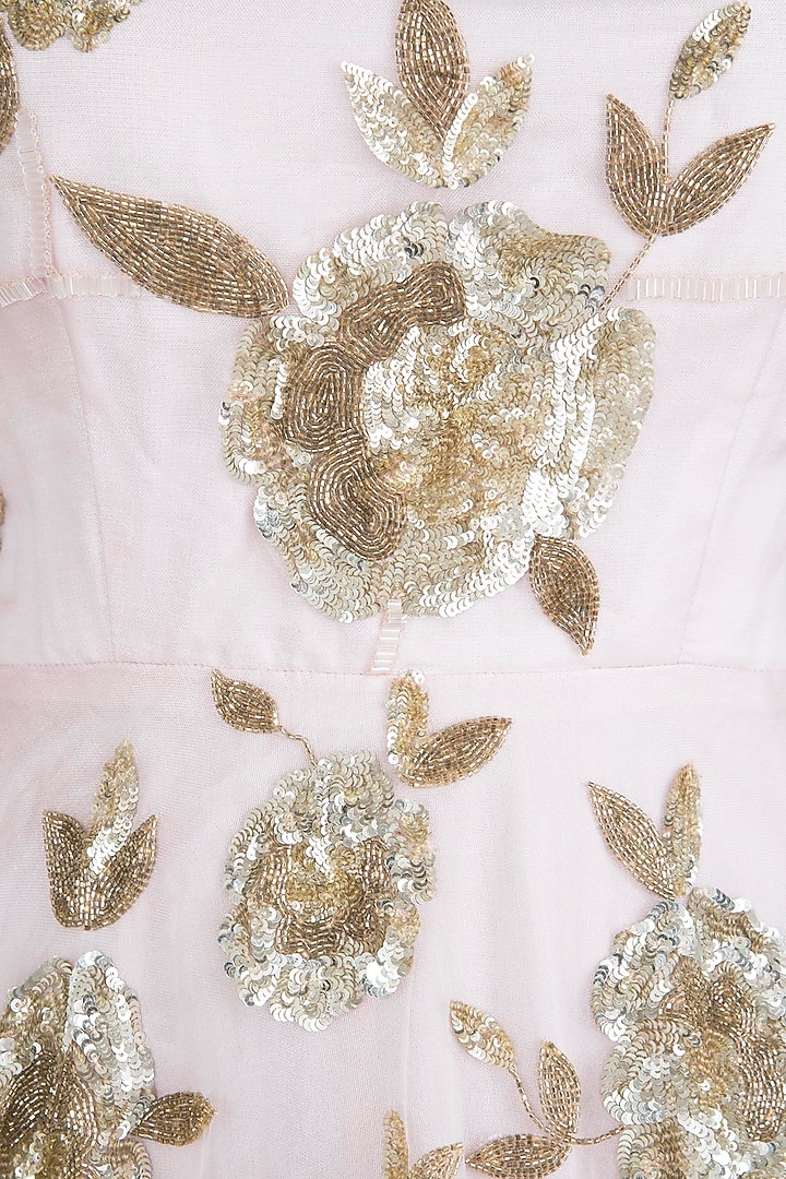 Pink embroidered gown available only at Pernia's Pop Up Shop.