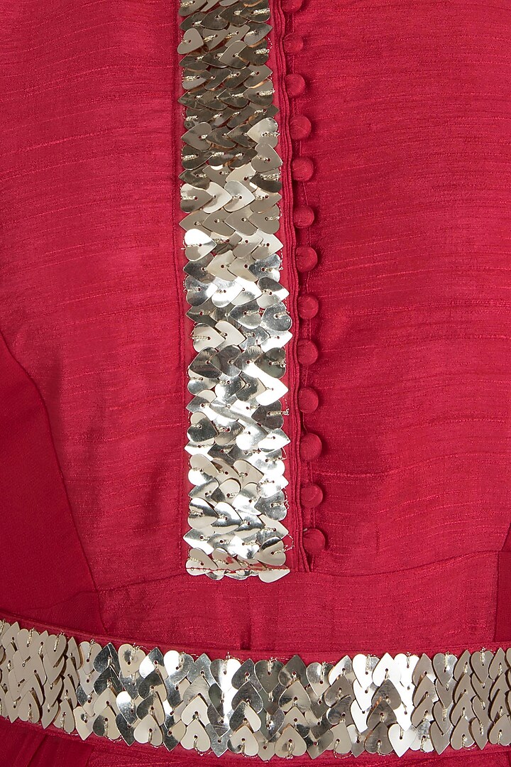 Blue boho kurta with flared pants available only at Pernia's Pop Up Shop.