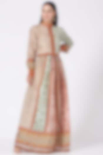 Multi-Colored Printed Tunic Vacation Dress by Rajdeep Ranawat at Pernia's Pop Up Shop
