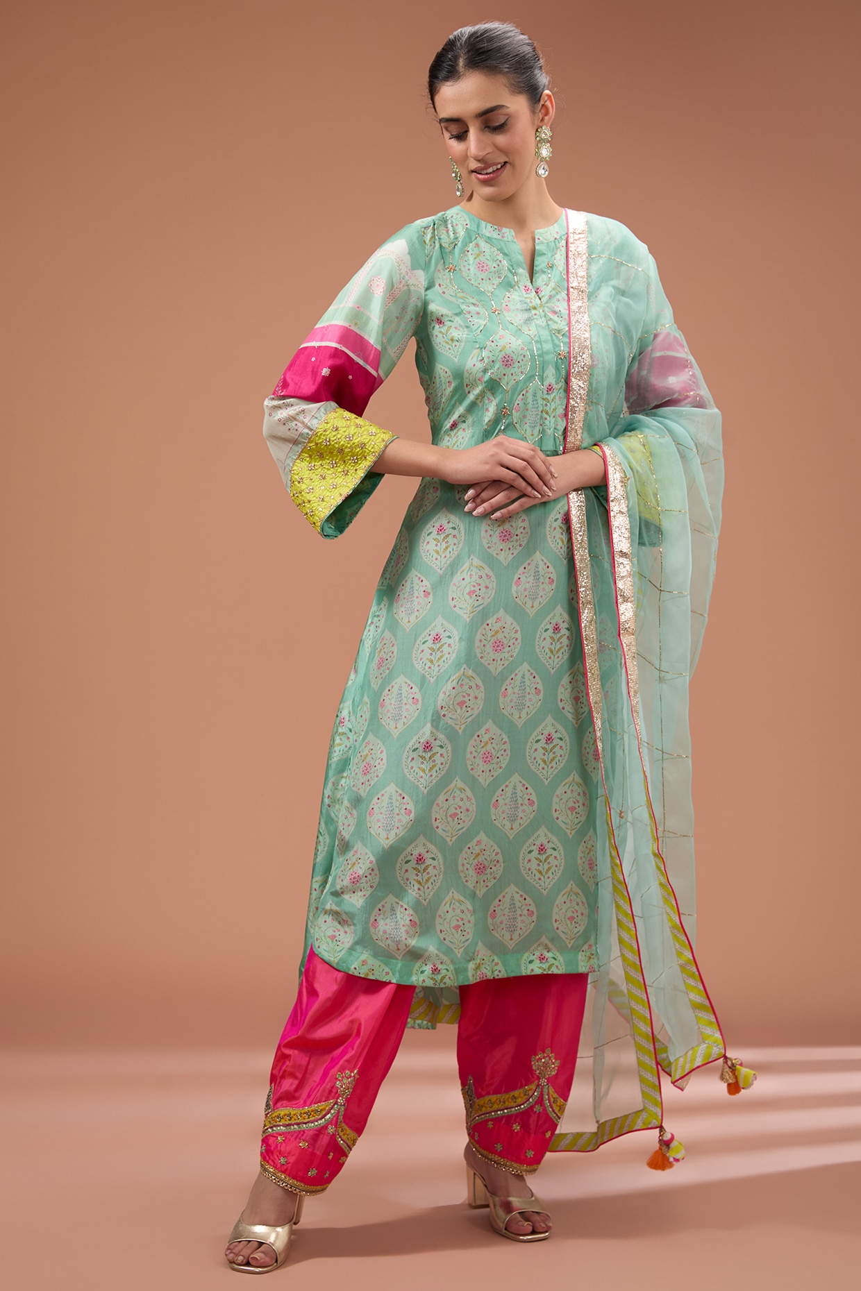 Long Kurtis With Jacket Online | Maharani Designer Boutique
