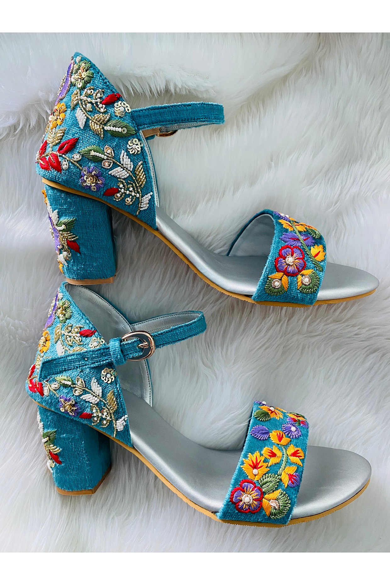 Jessica Simpson | Shoes | Jessica Simpson Narella Floral Chunky Heel Sandal  | Poshmark