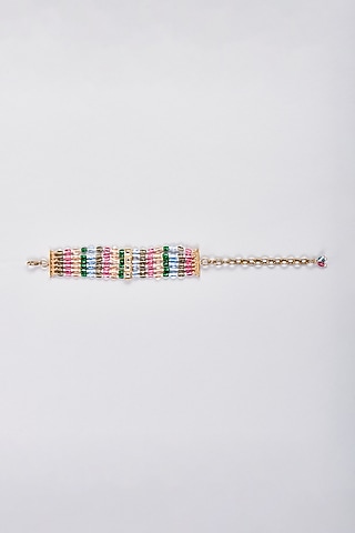 Multi-Colored Beaded Bracelet by Rejuvenate Jewels