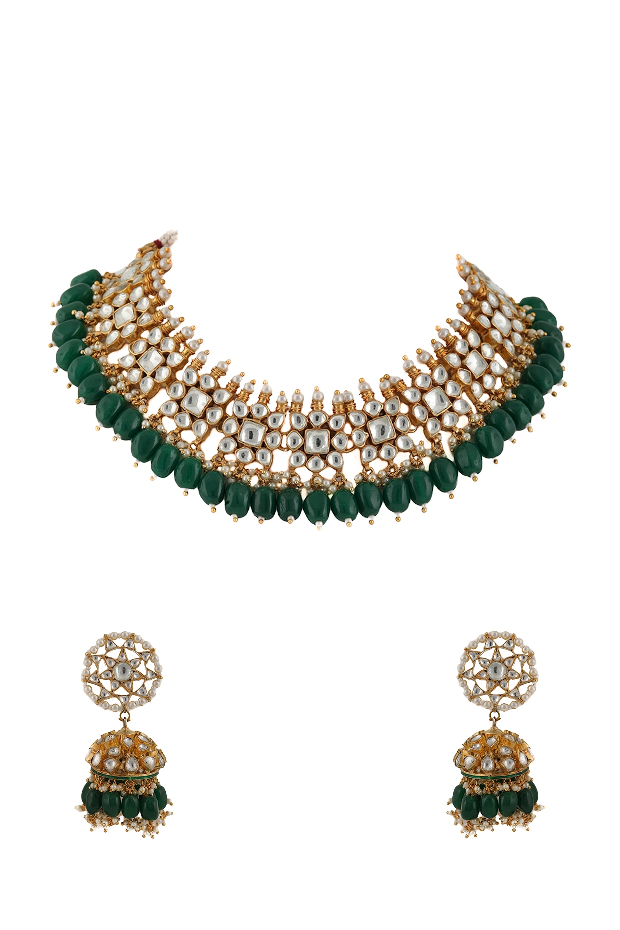 Emerald Jewelry Set | Rebekajewelry