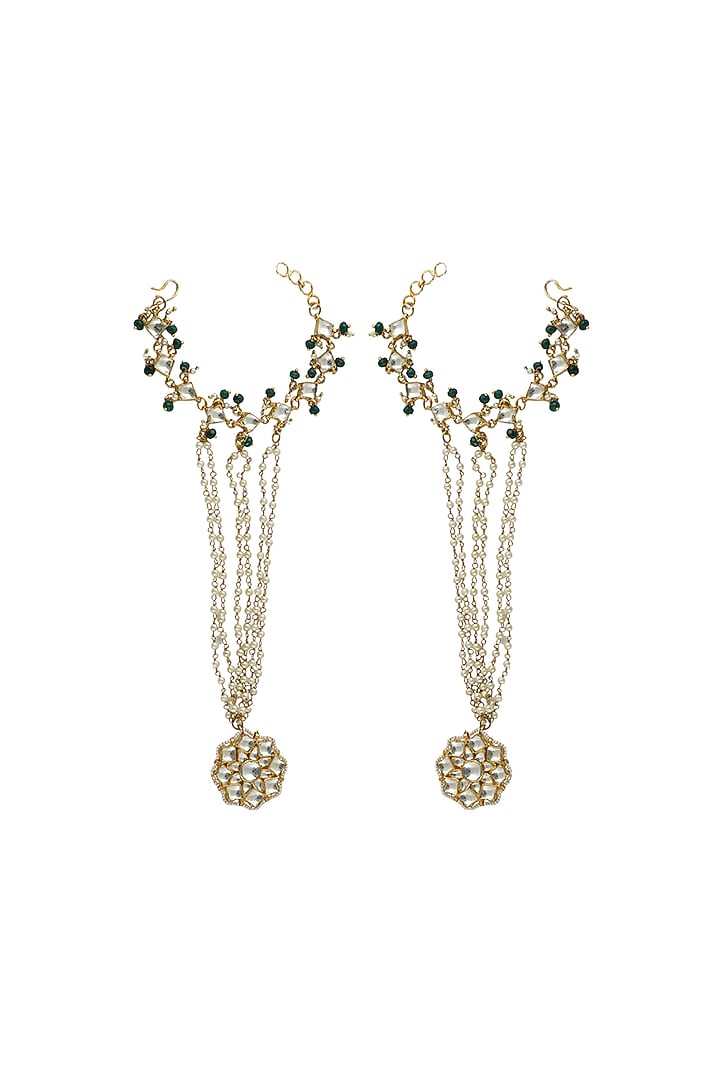 Gold Plated Pearl Bracelets by Riana Jewellery at Pernia's Pop Up Shop