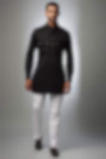 White Cotton Breeches by Rohit Kamra Jaipur