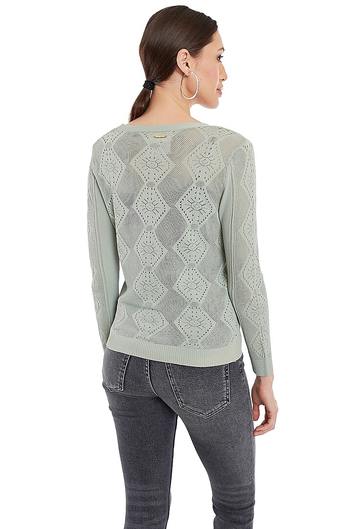 Mint Green Button Down Cardigan by Rocky Star at Pernia's Pop Up Shop