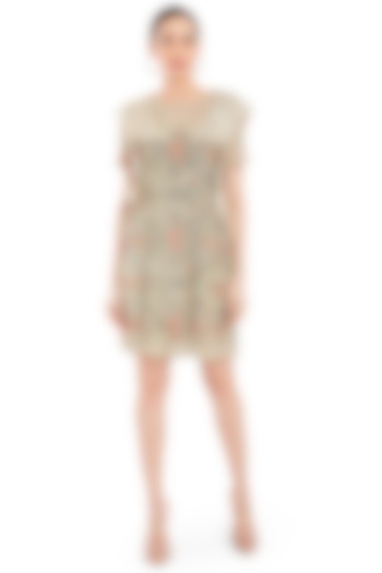 Mint Green Embroidered Summer Dress by Rocky Star at Pernia's Pop Up Shop