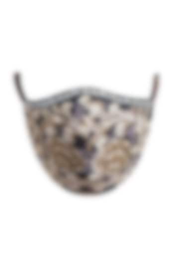 Multi Colored Reusable 3 Ply Printed Cotton Mask With Pouch by Rocky Star at Pernia's Pop Up Shop