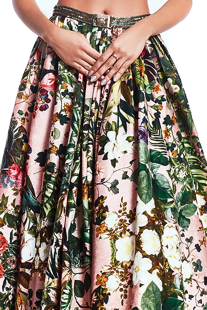 Multi Colored Godet Skirt Set by Rocky Star at Pernia's Pop Up Shop