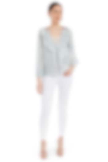 Pistachio Patch Embroidered Top by Rocky Star at Pernia's Pop Up Shop