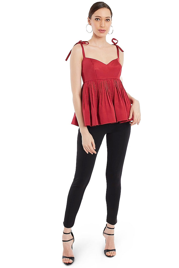 Wine Gathered Top by Rocky Star at Pernia's Pop Up Shop