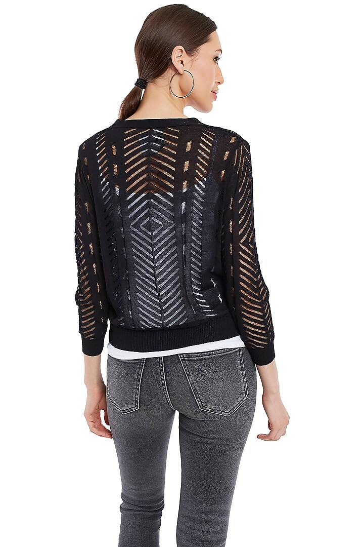 Black Button Down Cardigan by Rocky Star at Pernia's Pop Up Shop