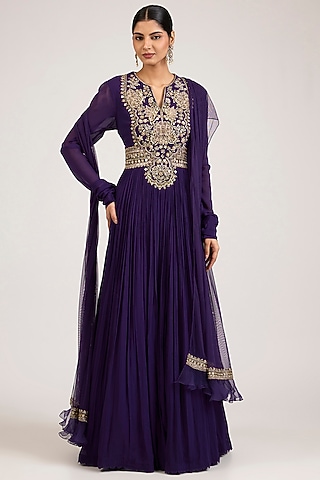Buy Anarkali Dress For Wedding Reception for Women Online from india's  Luxury Designers 2026