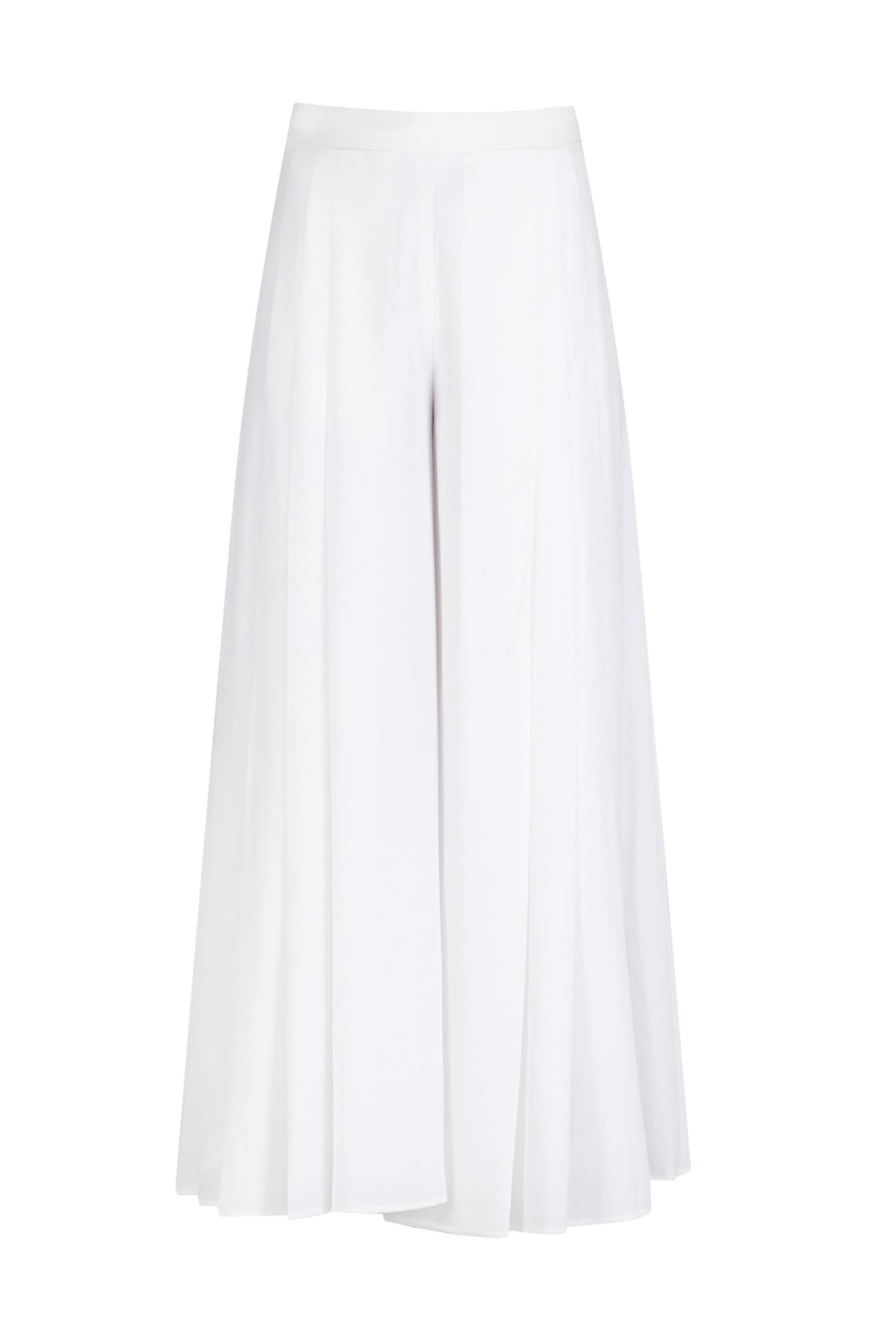 Party Wear Cotton Off White Mirror Work Palazzo, Waist Size: 28inch, Wide  at Rs 350 in New Delhi