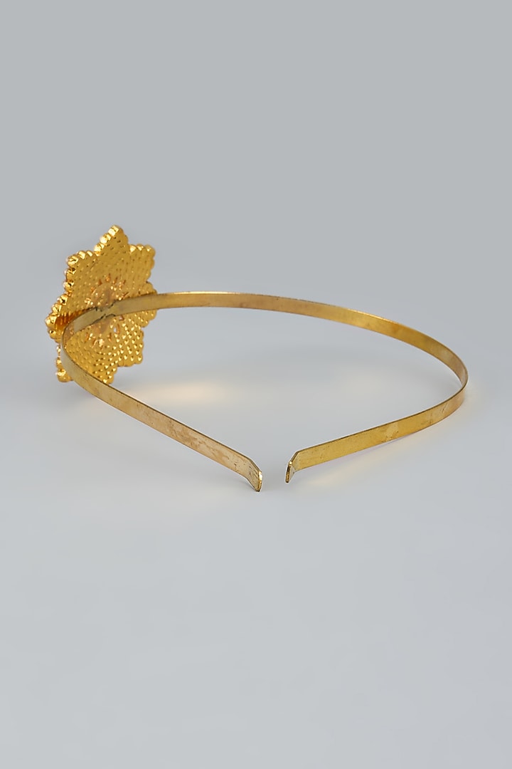 Gold Finish Single Star Temple Hairband by RNG at Pernia's Pop Up Shop