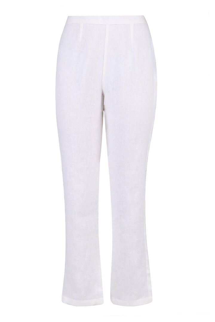 Ivory embroidered cape, shirt and pants set available only at Pernia's Pop Up Shop.