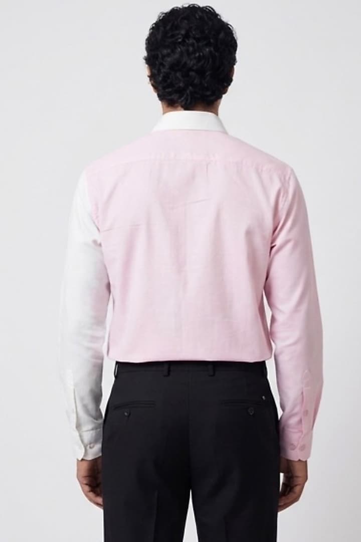 Ivory Cotton Party Wear Shirting Fabric Party Wear Shirt by Rohit Doshi at Pernia's Pop Up Shop