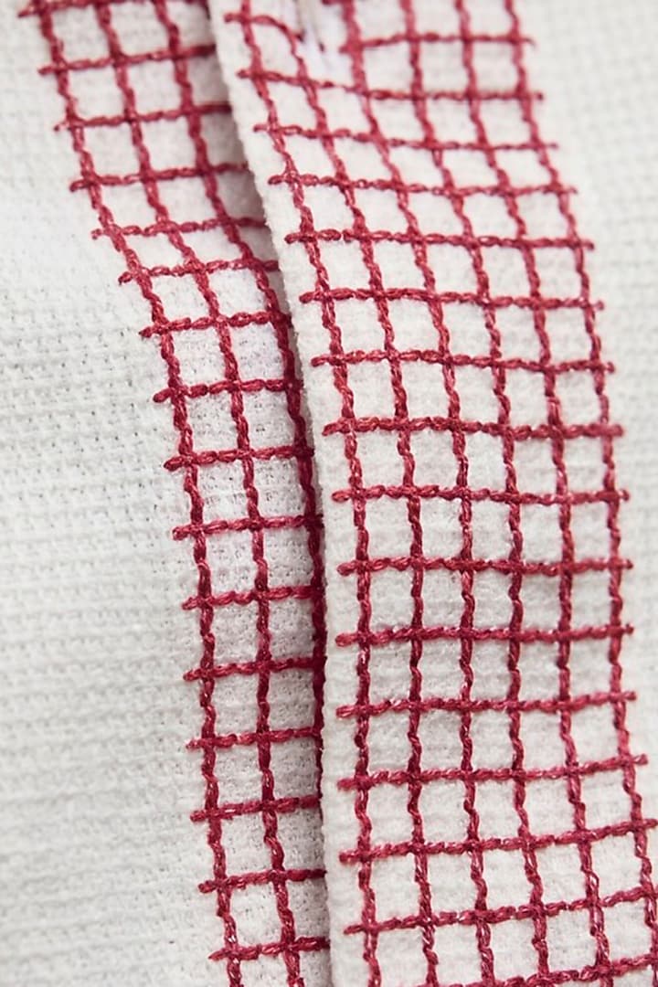 Off-White Polyester Party Wear Shirt by Rohit Doshi at Pernia's Pop Up Shop