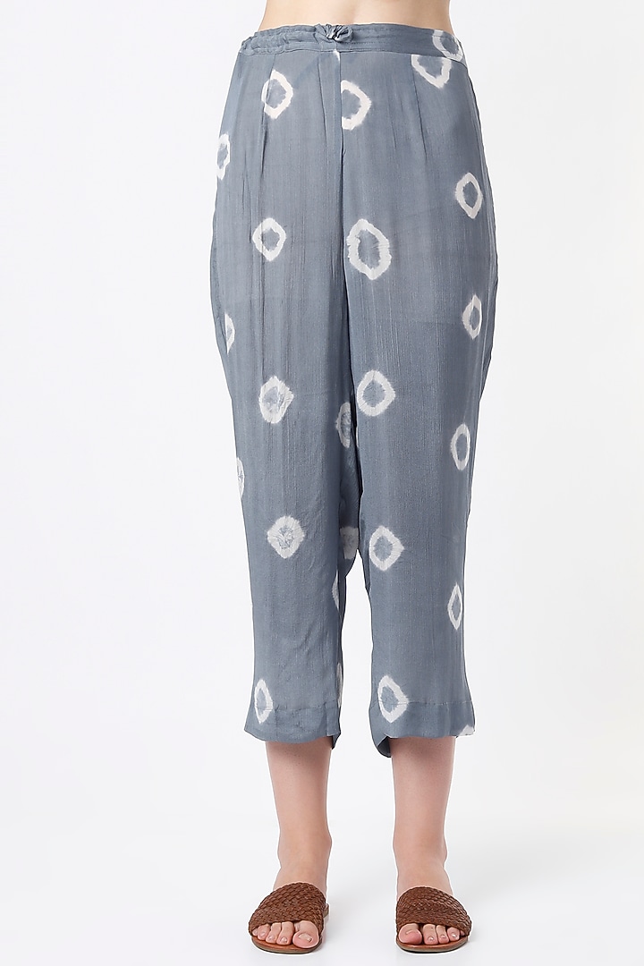 Grey Embroidered Tunic Set by Rosette at Pernia's Pop Up Shop