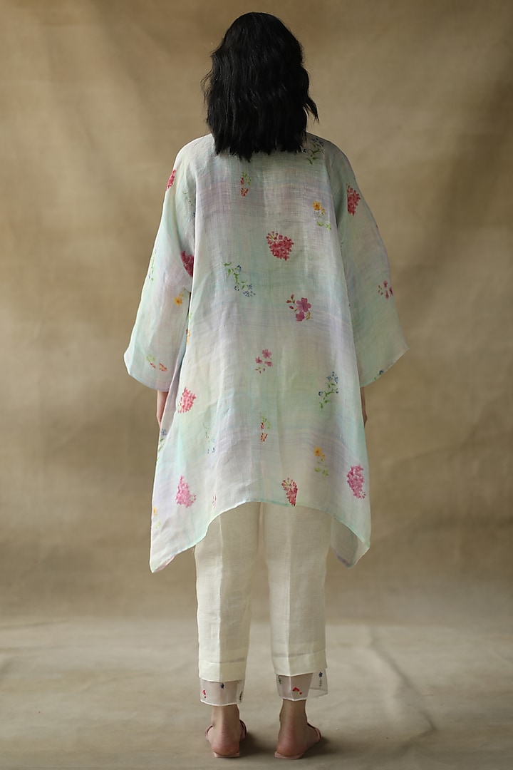 Multi-Coloured Printed Tunic by Roza Pret at Pernia's Pop Up Shop