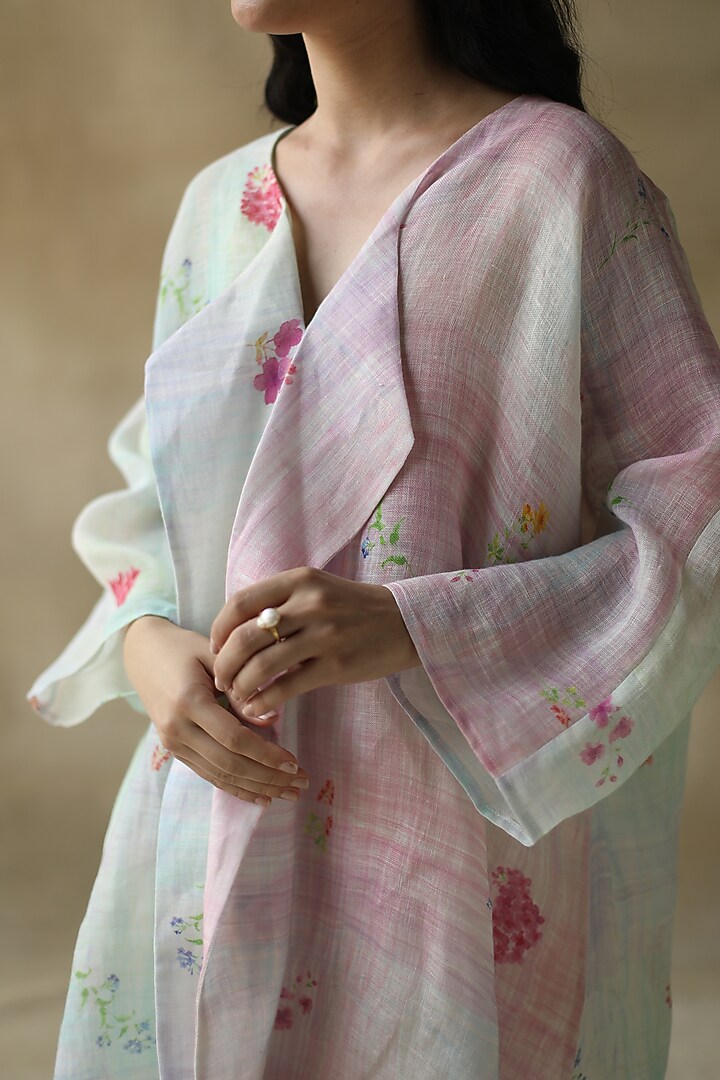 Multi-Coloured Printed Tunic by Roza Pret at Pernia's Pop Up Shop