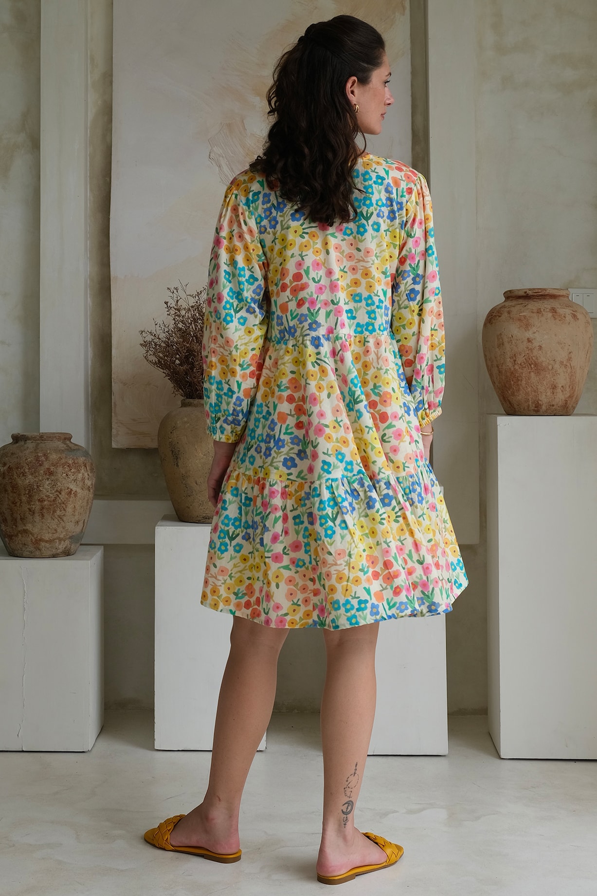knee length dresses for ladies Rosabla Mini Dress – South Boutique main image 0