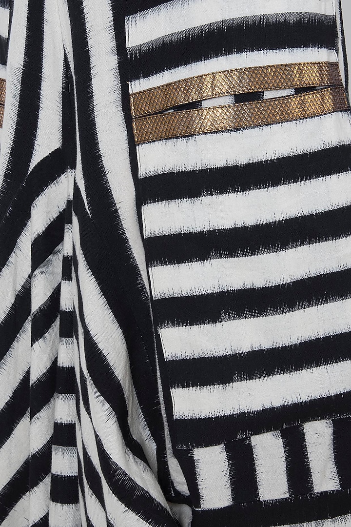 Black & White Striped Skirt by Roshni Chopra at Pernia's Pop Up Shop