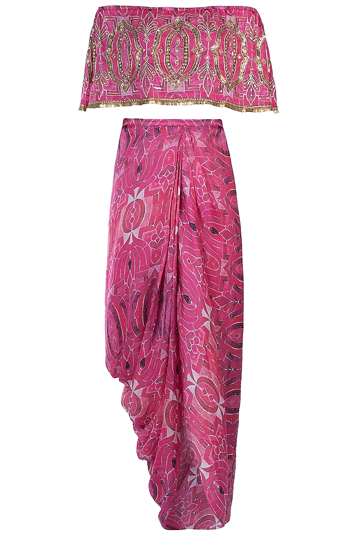 Pink Goddess Maxi Dress by Roshni Chopra