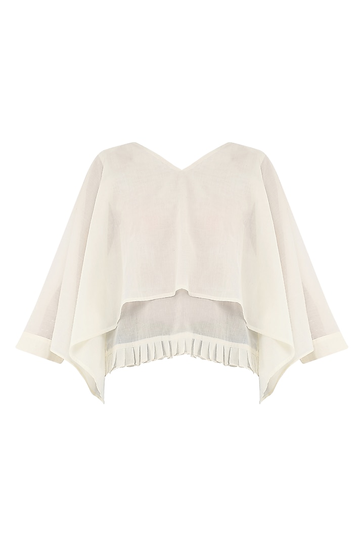 Ivory Layered Top by Rouka