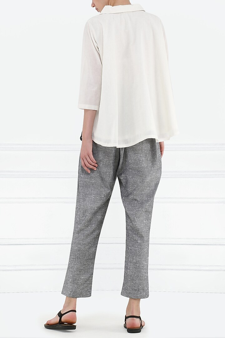 White layered top available only at Pernia's Pop Up Shop.