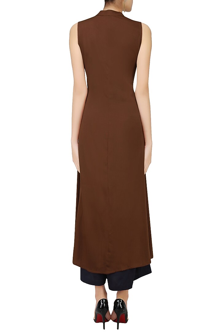 Brick red high low tunic available only at Pernia's Pop Up Shop.