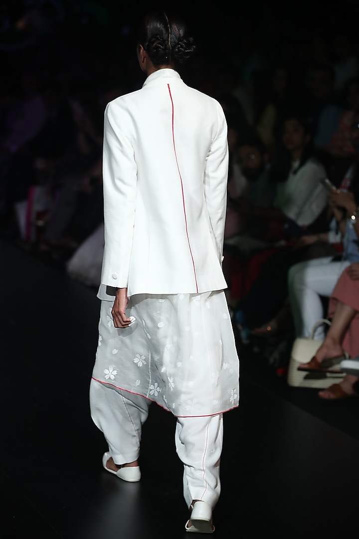 White dhoti pants available only at Pernia's Pop Up Shop.