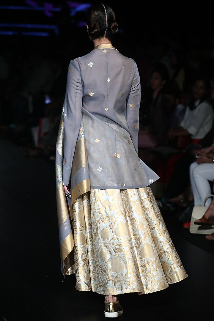 Gold and ivory skirt available only at Pernia's Pop Up Shop.