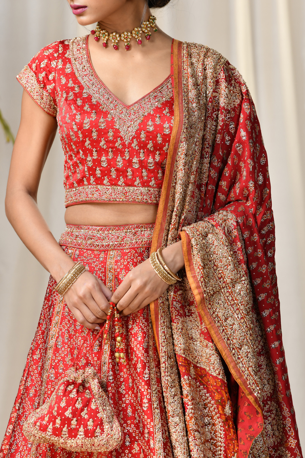 Ritu kumar bridal lehenga on sale