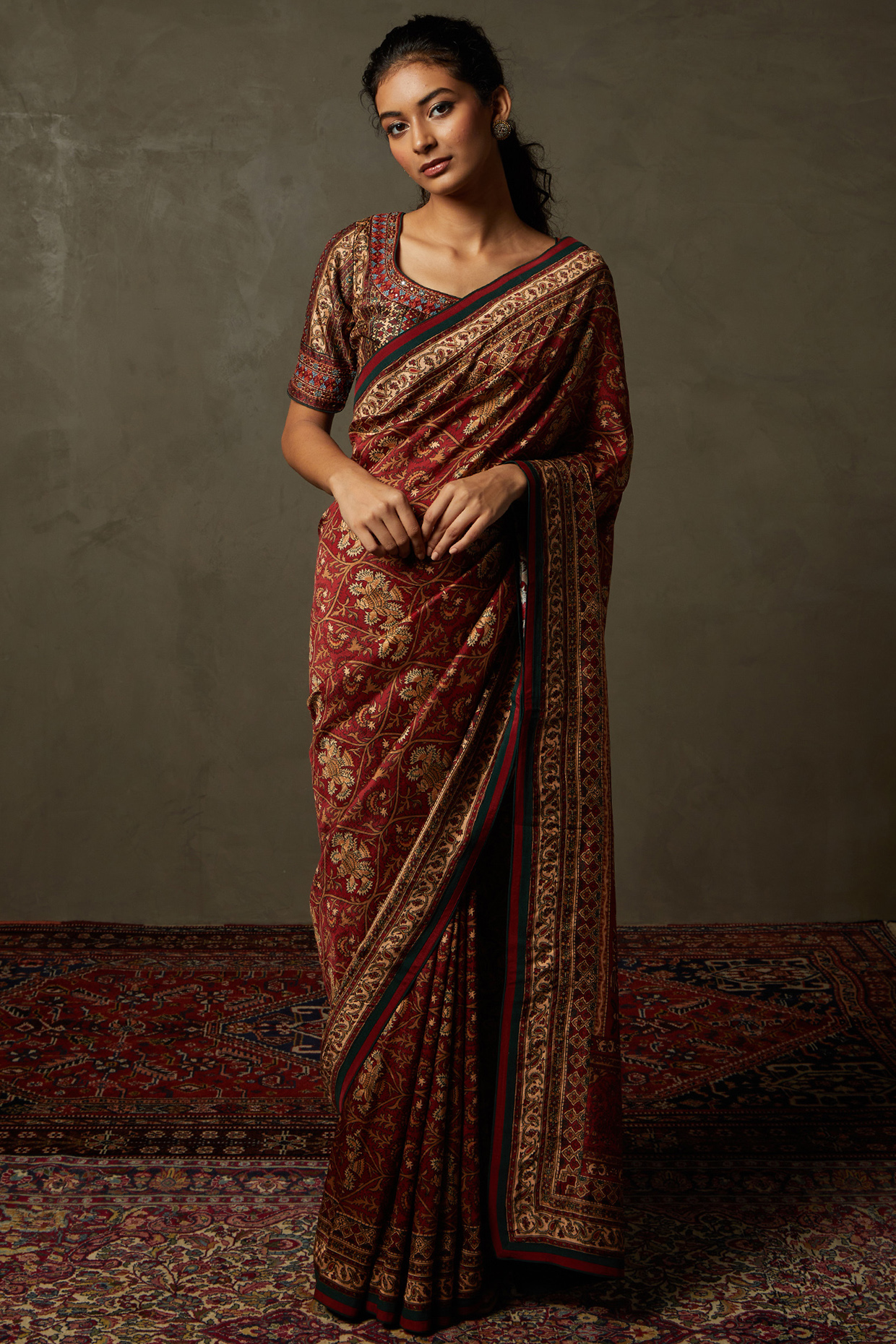 Ritu kumar wedding saree top