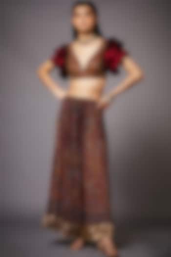 Multi Colored Skirt Set by Ri Ritu Kumar at Pernia's Pop Up Shop