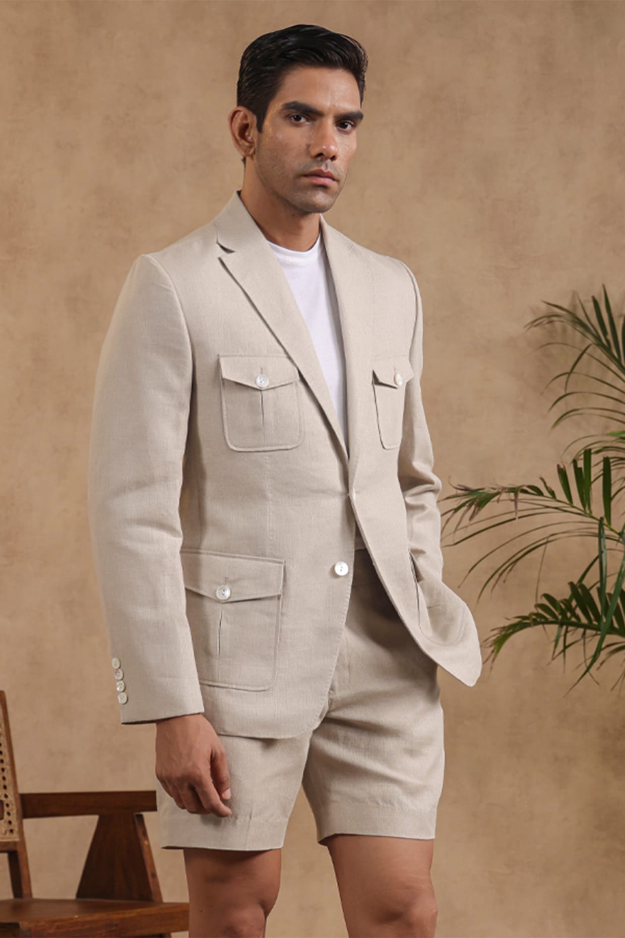 Pure linen blazer hotsell