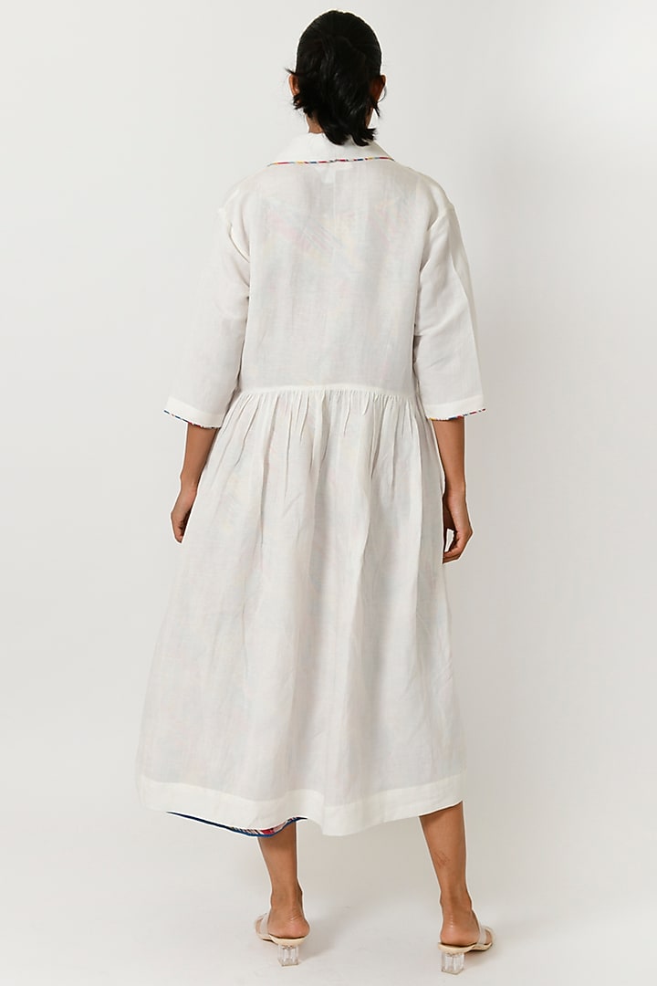 Multi-Colored Organic Cotton Jacket Set by Rias Jaipur at Pernia's Pop Up Shop
