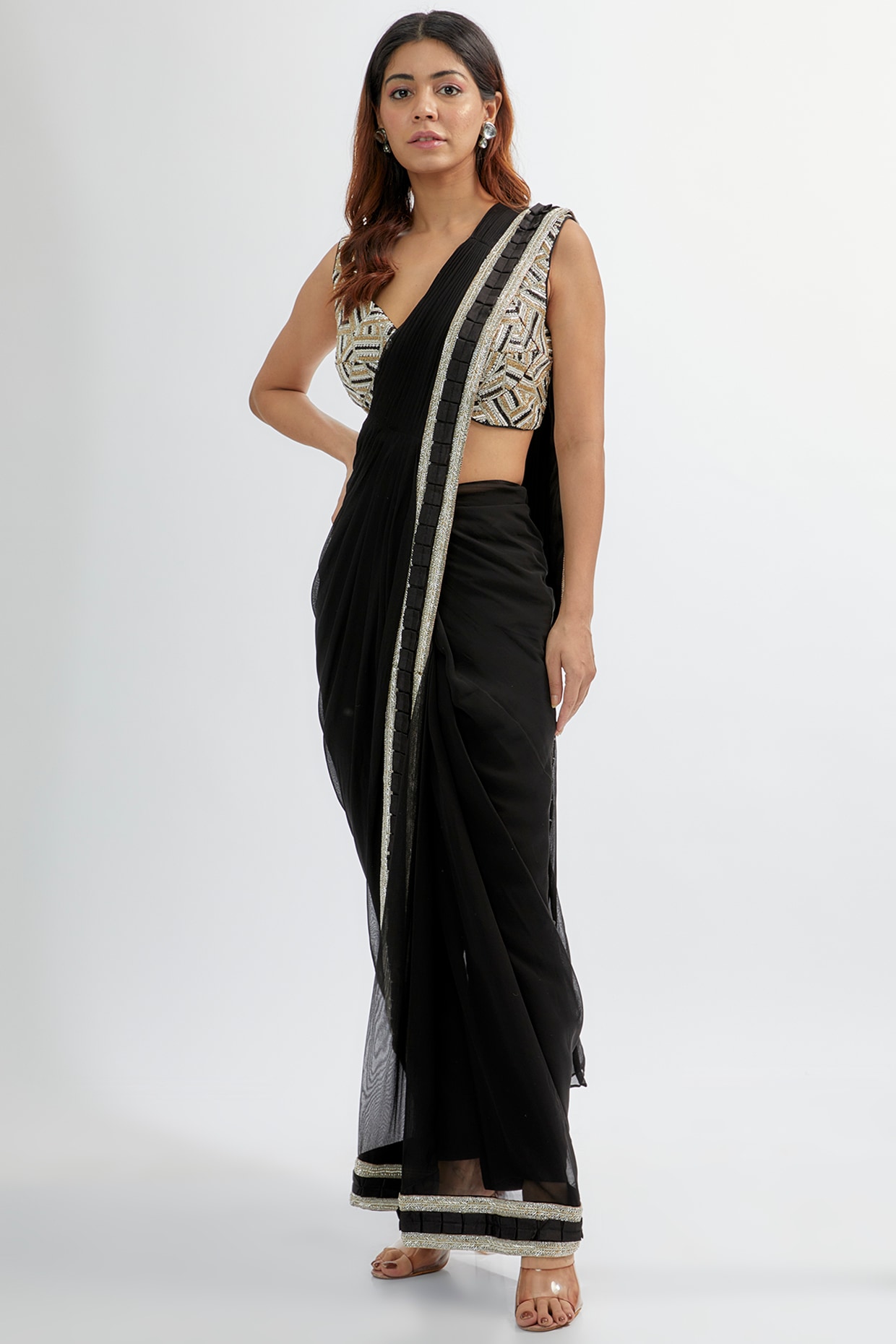 Plain Saree: Buy Plain Saree Online in India at low prices - Snapdeal