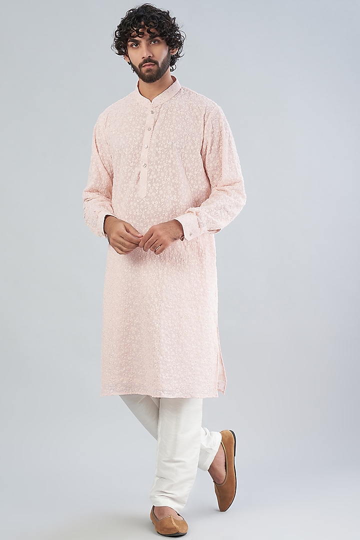 Ivory Dupion Silk Mexican Pants by RNG Safawala Men at Pernia's Pop Up Shop