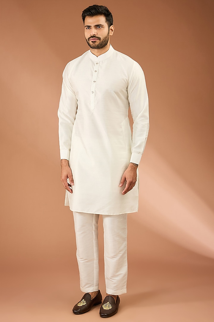 Pista Green French Terry Floral Motifs Embroidered Bundi Jacket Set by RNG Safawala Men at Pernia's Pop Up Shop