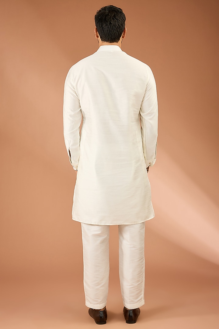 Pista Green French Terry Floral Motifs Embroidered Bundi Jacket Set by RNG Safawala Men at Pernia's Pop Up Shop