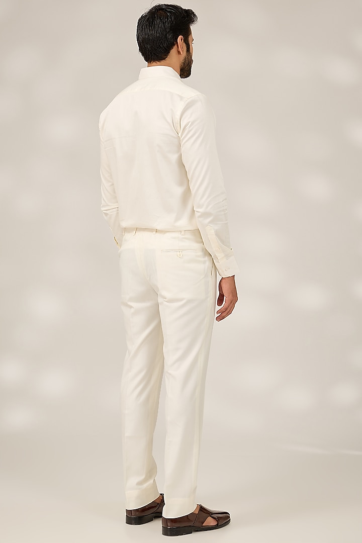 Pista Green Terry Silk Nehru Jacket Set by RNG Safawala Men at Pernia's Pop Up Shop