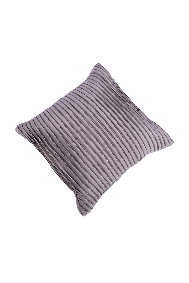 White Tesco Ginger Premium Corduroy Cushion Cover by Ratios at Pernia's Pop Up Shop