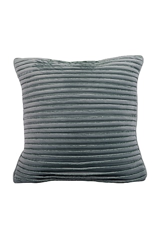 Grey Tesco Ginger Premium Corduroy Cushion Cover by Ratios