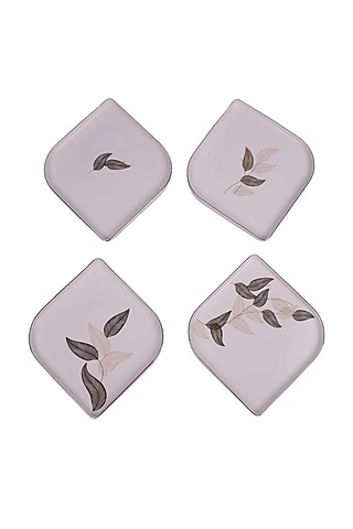 White Porcelain Floral Platter by Ratios