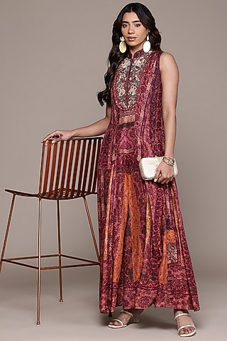 Buy Burgundy Lace Romper for Women Online from India's Luxury Designers 2026