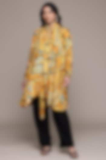 Orange Belcon Lurex Top by Ritu Kumar at Pernia's Pop Up Shop